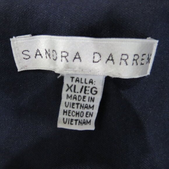 Sandra Darren Floral Dress in Teal Blue - Picture 7 of 7